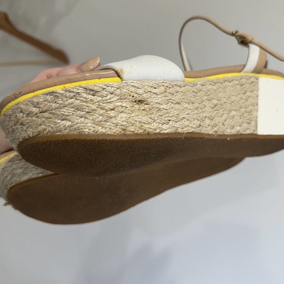 Cole Haan Women's Arden Platform Wedge Sandal Ivory, Size 9 - Picture 6 of 8